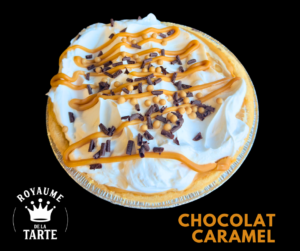 Tarte chocolat, caramel