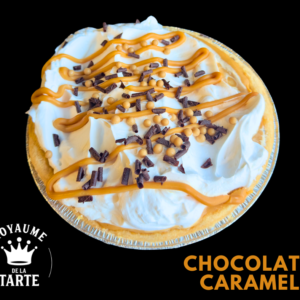 Tarte chocolat, caramel