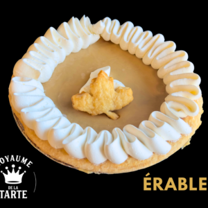 Tarte érable