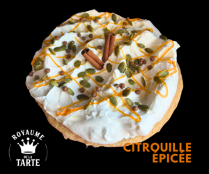 Tarte citrouille épicée
