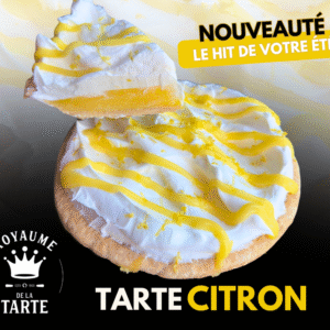 Tarte au citron crème fouettée